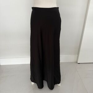 One Fine Day Black Maxi Skirt Workwear Evening Trendy Long
